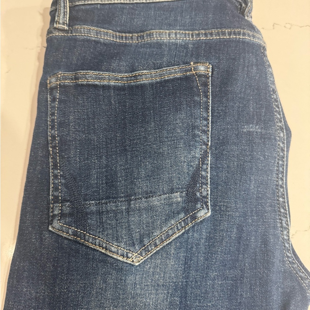 All Saints Men's Blue Cigarette Jeans